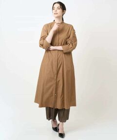 Maison de CINQ / メゾン ドゥ サンク ロング・マキシ丈ワンピース | 長袖タフタワンピース