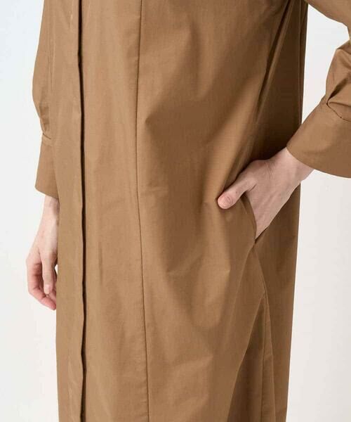 Maison de CINQ / メゾン ドゥ サンク ロング・マキシ丈ワンピース | 長袖タフタワンピース | 詳細10