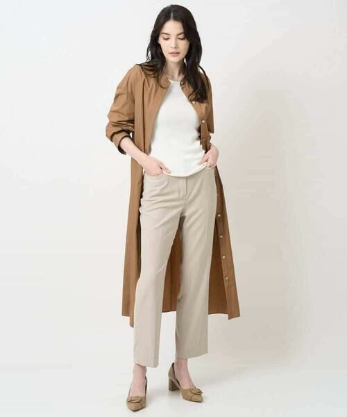 Maison de CINQ / メゾン ドゥ サンク ロング・マキシ丈ワンピース | 長袖タフタワンピース | 詳細26