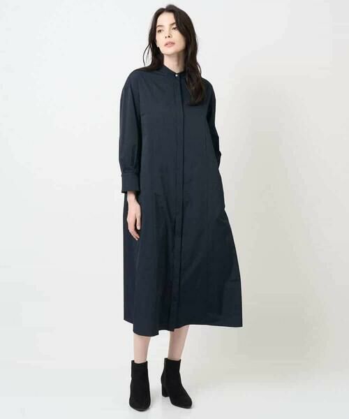 Maison de CINQ / メゾン ドゥ サンク ロング・マキシ丈ワンピース | 長袖タフタワンピース | 詳細5