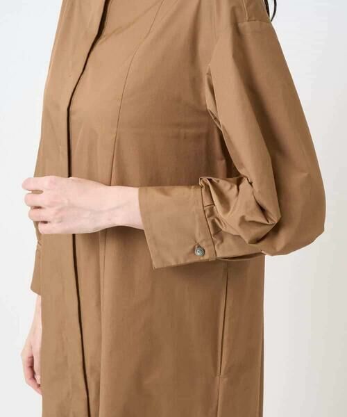 Maison de CINQ / メゾン ドゥ サンク ロング・マキシ丈ワンピース | 長袖タフタワンピース | 詳細9