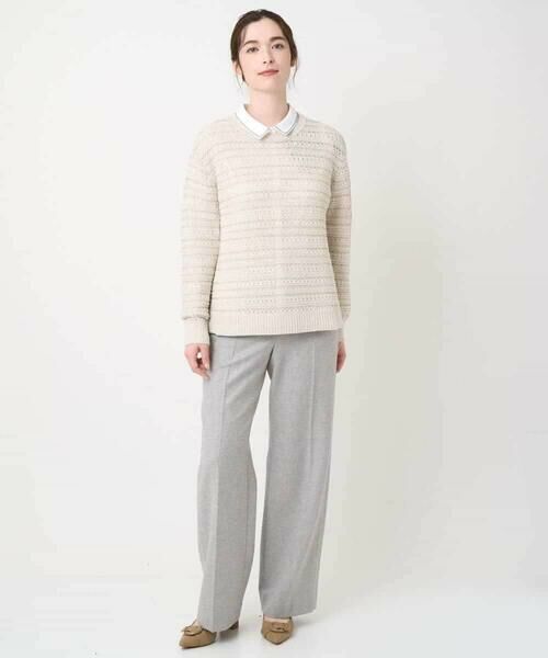 Maison de CINQ / メゾン ドゥ サンク ニット・セーター | ラメスパンコール長袖ニットプルオーバー | 詳細13