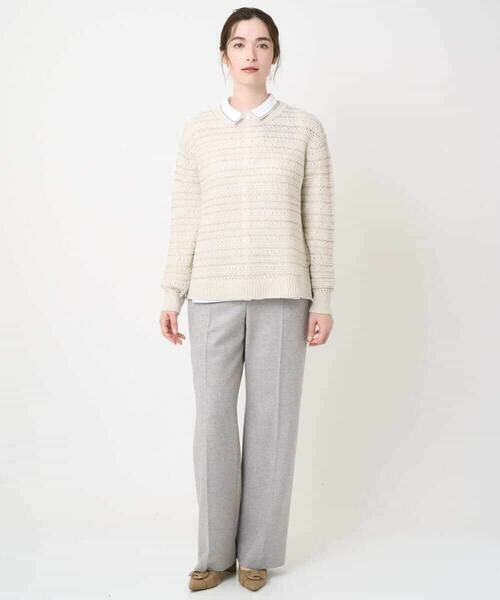 Maison de CINQ / メゾン ドゥ サンク ニット・セーター | ラメスパンコール長袖ニットプルオーバー | 詳細14