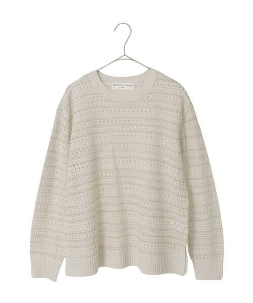 Maison de CINQ / メゾン ドゥ サンク ニット・セーター | ラメスパンコール長袖ニットプルオーバー | 詳細19