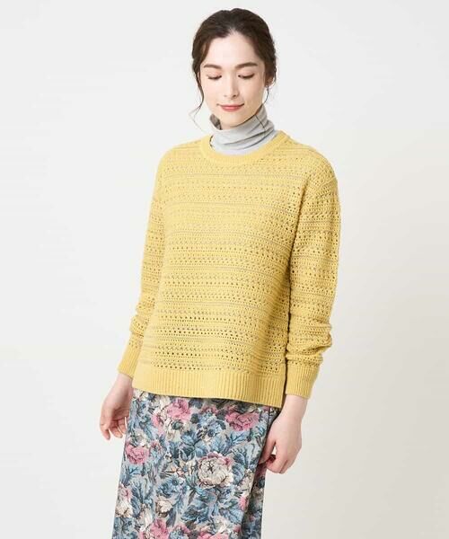 Maison de CINQ / メゾン ドゥ サンク ニット・セーター | ラメスパンコール長袖ニットプルオーバー | 詳細2