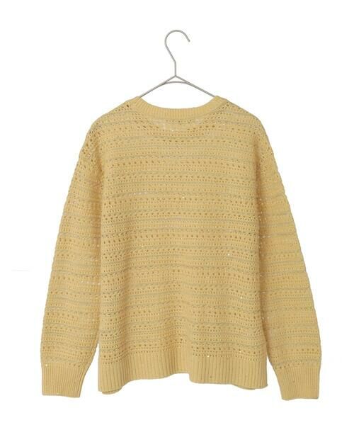 Maison de CINQ / メゾン ドゥ サンク ニット・セーター | ラメスパンコール長袖ニットプルオーバー | 詳細21