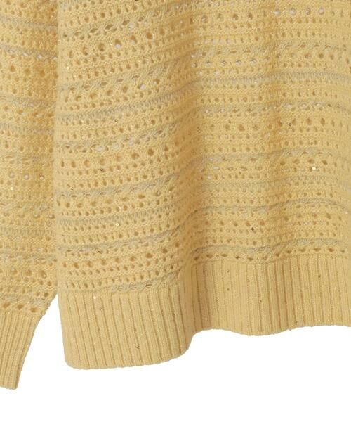 Maison de CINQ / メゾン ドゥ サンク ニット・セーター | ラメスパンコール長袖ニットプルオーバー | 詳細24