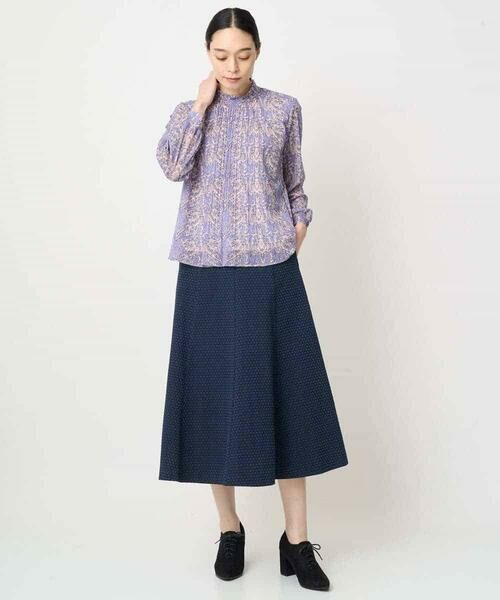 Maison de CINQ / メゾン ドゥ サンク ロング・マキシ丈スカート | [セットアップ対応]オリジナルジャガードスカート | 詳細11