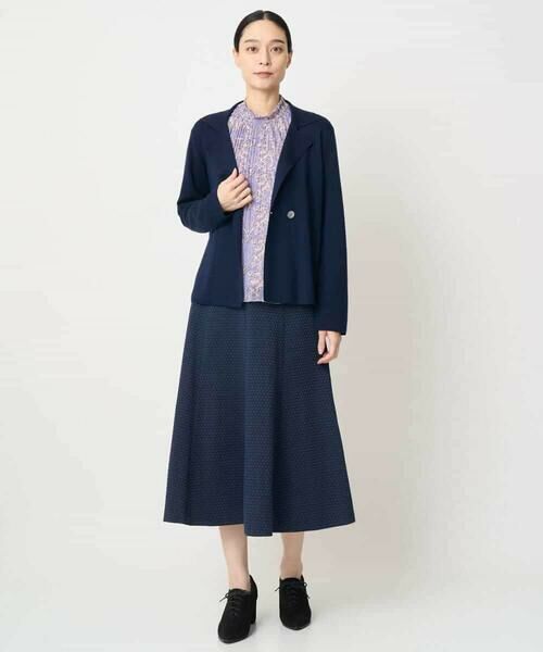 Maison de CINQ / メゾン ドゥ サンク ロング・マキシ丈スカート | [セットアップ対応]オリジナルジャガードスカート | 詳細12