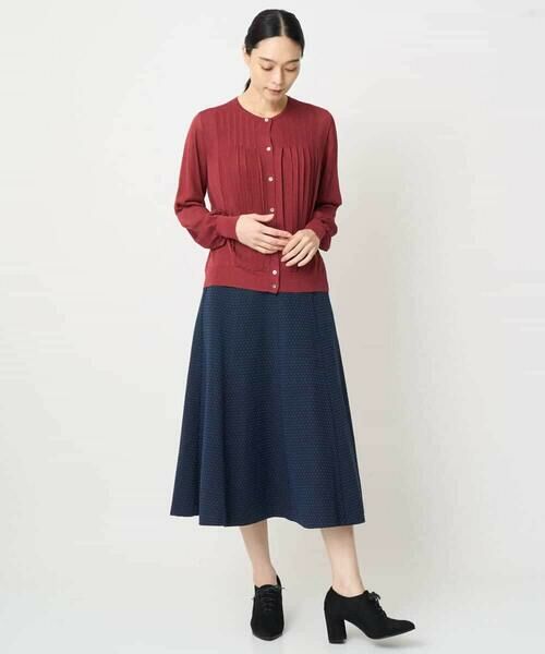 Maison de CINQ / メゾン ドゥ サンク ロング・マキシ丈スカート | [セットアップ対応]オリジナルジャガードスカート | 詳細14