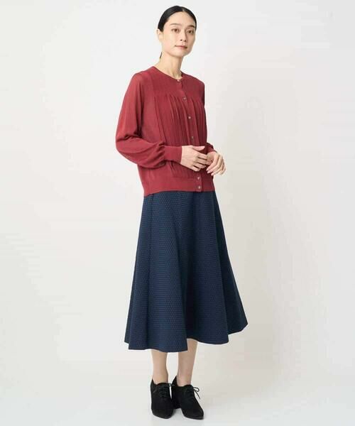 Maison de CINQ / メゾン ドゥ サンク ロング・マキシ丈スカート | [セットアップ対応]オリジナルジャガードスカート | 詳細15