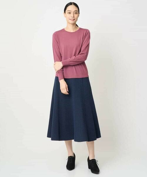 Maison de CINQ / メゾン ドゥ サンク ロング・マキシ丈スカート | [セットアップ対応]オリジナルジャガードスカート | 詳細17