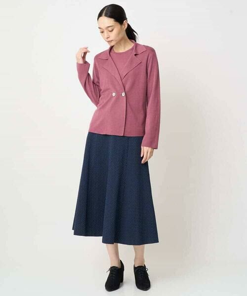 Maison de CINQ / メゾン ドゥ サンク ロング・マキシ丈スカート | [セットアップ対応]オリジナルジャガードスカート | 詳細21