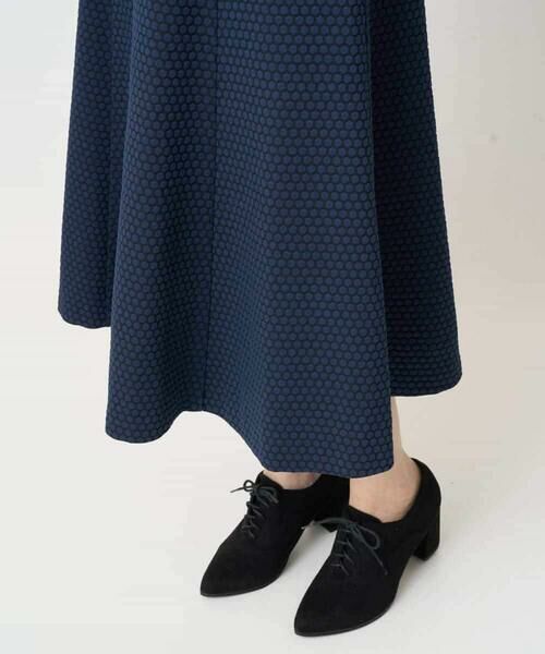 Maison de CINQ / メゾン ドゥ サンク ロング・マキシ丈スカート | [セットアップ対応]オリジナルジャガードスカート | 詳細7