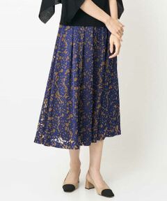 Maison de CINQ / メゾン ドゥ サンク ロング・マキシ丈スカート | [セットアップ対応]フラワーオパールプリントスカート