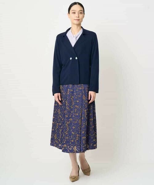 Maison de CINQ / メゾン ドゥ サンク ロング・マキシ丈スカート | [セットアップ対応]フラワーオパールプリントスカート | 詳細12