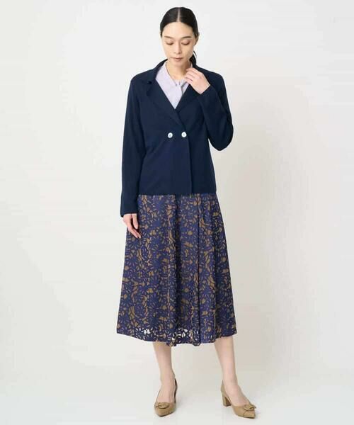 Maison de CINQ / メゾン ドゥ サンク ロング・マキシ丈スカート | [セットアップ対応]フラワーオパールプリントスカート | 詳細13