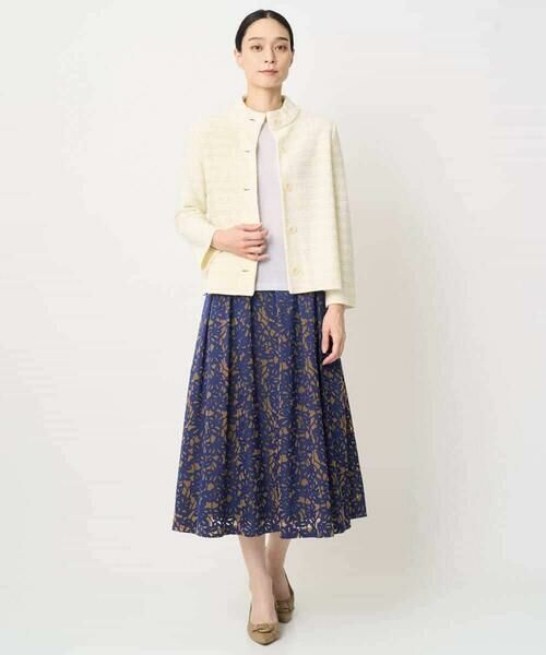 Maison de CINQ / メゾン ドゥ サンク ロング・マキシ丈スカート | [セットアップ対応]フラワーオパールプリントスカート | 詳細15