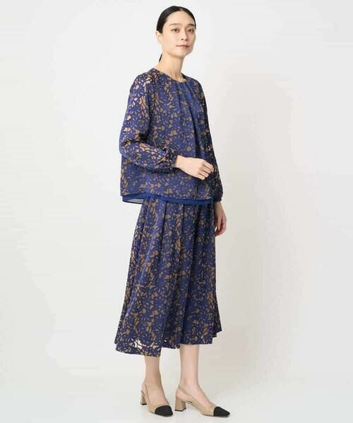 Maison de CINQ / メゾン ドゥ サンク ロング・マキシ丈スカート | [セットアップ対応]フラワーオパールプリントスカート | 詳細21