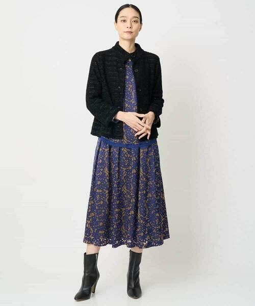 Maison de CINQ / メゾン ドゥ サンク ロング・マキシ丈スカート | [セットアップ対応]フラワーオパールプリントスカート | 詳細26