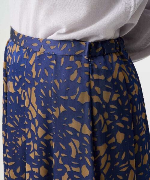 Maison de CINQ / メゾン ドゥ サンク ロング・マキシ丈スカート | [セットアップ対応]フラワーオパールプリントスカート | 詳細7