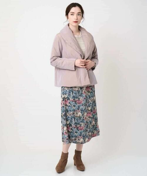 Maison de CINQ / メゾン ドゥ サンク ロング・マキシ丈スカート | ゴブランフラワープリントスカート | 詳細13