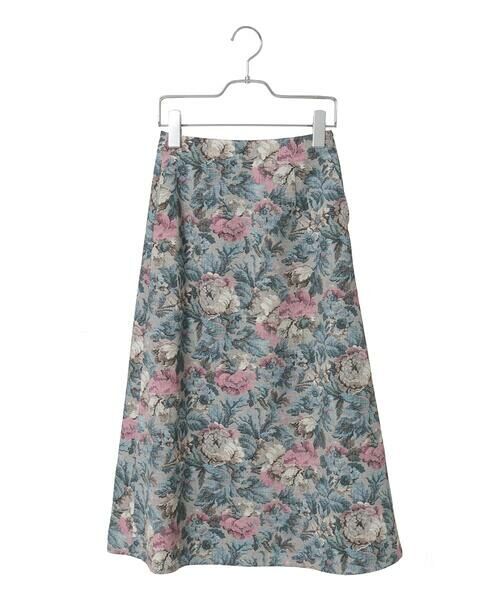 Maison de CINQ / メゾン ドゥ サンク ロング・マキシ丈スカート | ゴブランフラワープリントスカート | 詳細22