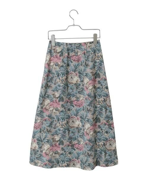 Maison de CINQ / メゾン ドゥ サンク ロング・マキシ丈スカート | ゴブランフラワープリントスカート | 詳細23