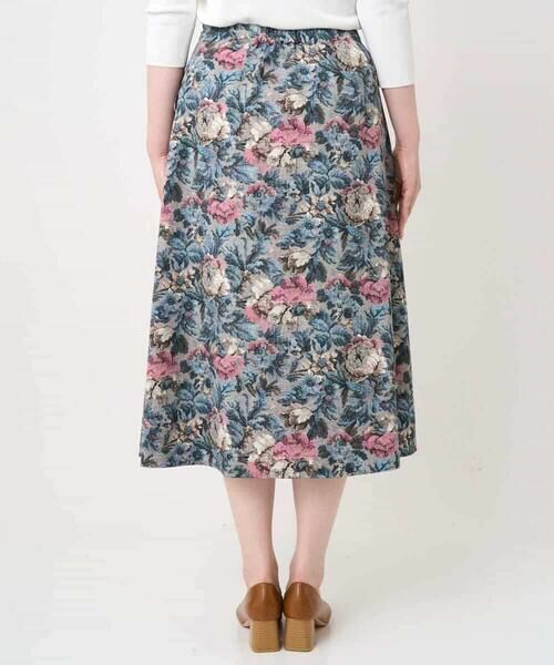Maison de CINQ / メゾン ドゥ サンク ロング・マキシ丈スカート | ゴブランフラワープリントスカート | 詳細3