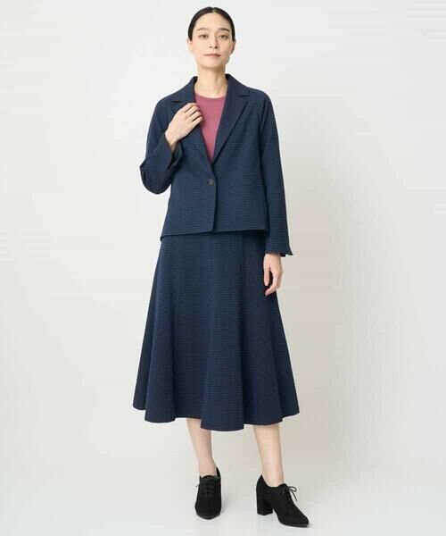 Maison de CINQ / メゾン ドゥ サンク テーラードジャケット | [セットアップ対応]オリジナルジャガードジャケット | 詳細11