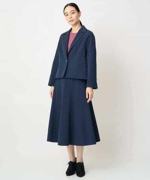 Maison de CINQ / メゾン ドゥ サンク テーラードジャケット | [セットアップ対応]オリジナルジャガードジャケット | 詳細13