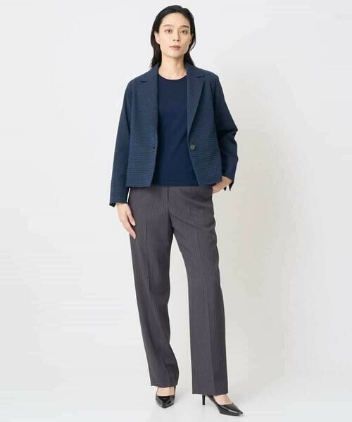 Maison de CINQ / メゾン ドゥ サンク テーラードジャケット | [セットアップ対応]オリジナルジャガードジャケット | 詳細17