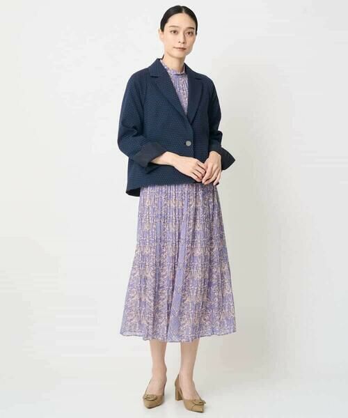 Maison de CINQ / メゾン ドゥ サンク テーラードジャケット | [セットアップ対応]オリジナルジャガードジャケット | 詳細18