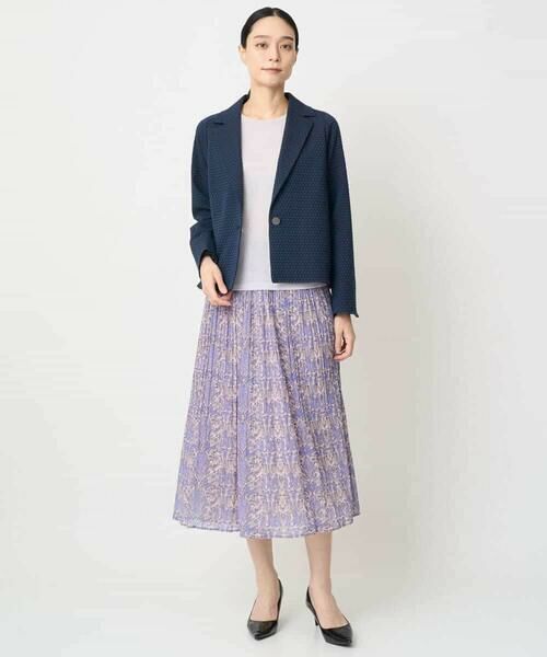 Maison de CINQ / メゾン ドゥ サンク テーラードジャケット | [セットアップ対応]オリジナルジャガードジャケット | 詳細20