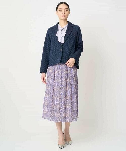 Maison de CINQ / メゾン ドゥ サンク テーラードジャケット | [セットアップ対応]オリジナルジャガードジャケット | 詳細22