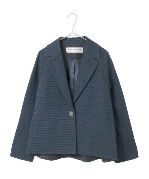 Maison de CINQ / メゾン ドゥ サンク テーラードジャケット | [セットアップ対応]オリジナルジャガードジャケット | 詳細23