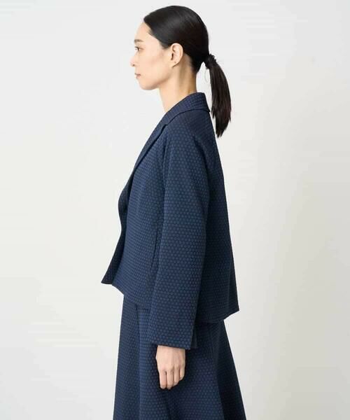 Maison de CINQ / メゾン ドゥ サンク テーラードジャケット | [セットアップ対応]オリジナルジャガードジャケット | 詳細3