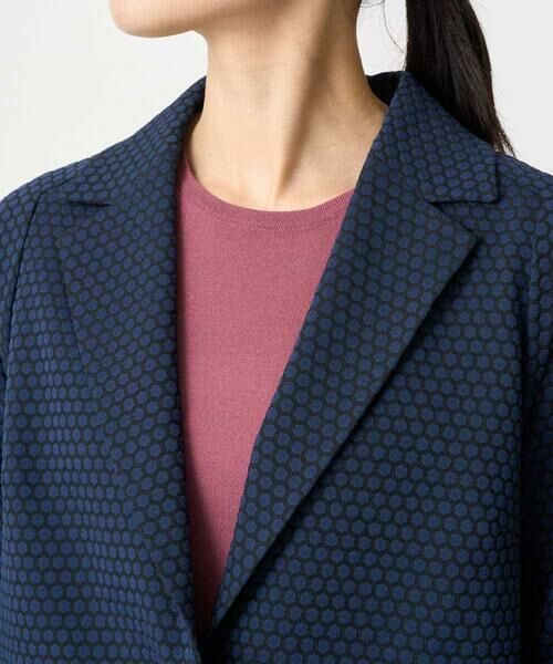 Maison de CINQ / メゾン ドゥ サンク テーラードジャケット | [セットアップ対応]オリジナルジャガードジャケット | 詳細5