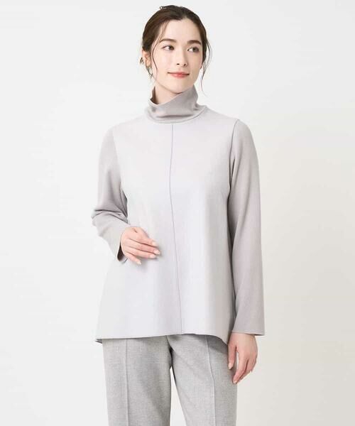 Maison de CINQ / メゾン ドゥ サンク カットソー | タートルネックジャージートップス | 詳細1