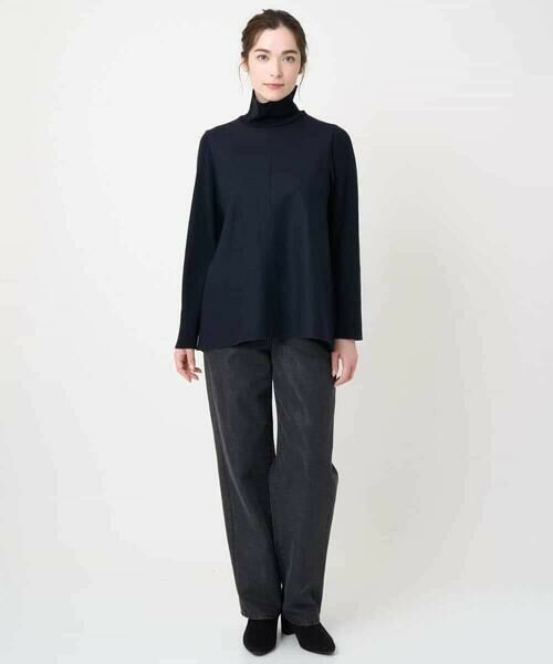 Maison de CINQ / メゾン ドゥ サンク カットソー | タートルネックジャージートップス | 詳細13