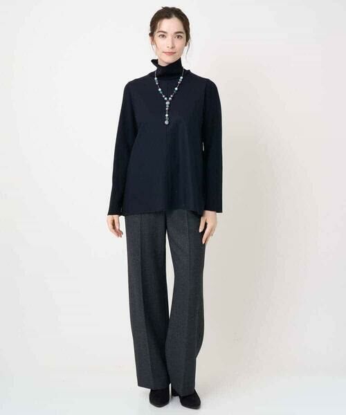 Maison de CINQ / メゾン ドゥ サンク カットソー | タートルネックジャージートップス | 詳細18