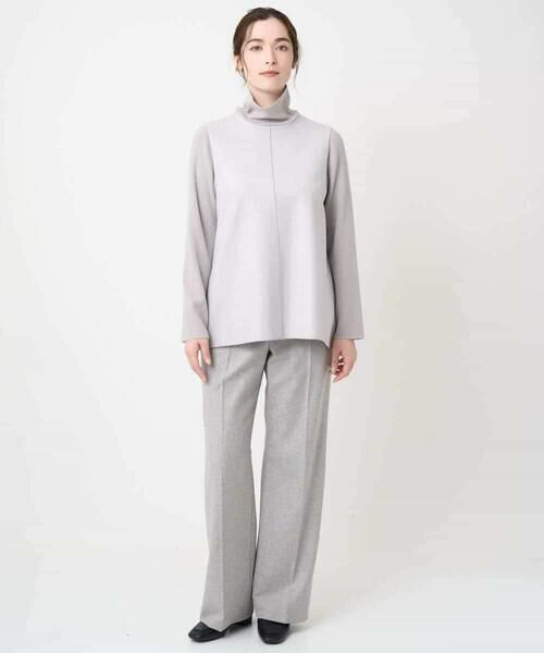 Maison de CINQ / メゾン ドゥ サンク カットソー | タートルネックジャージートップス | 詳細9