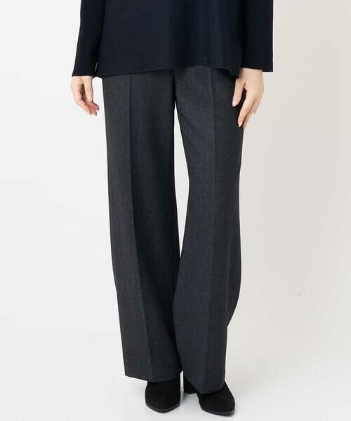 Maison de CINQ / メゾン ドゥ サンク チノ・ワークパンツ | ミックスツイードパンツ(ダークグレー)