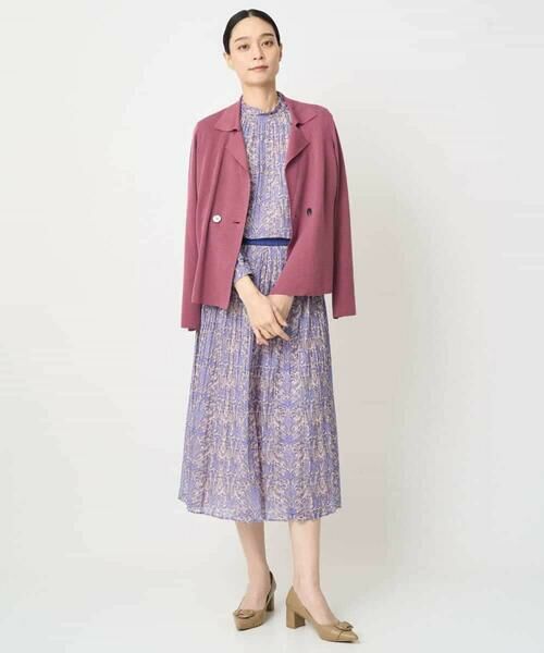 Maison de CINQ / メゾン ドゥ サンク カーディガン・ボレロ | [アンサンブル対応]襟付ニットカーディガン | 詳細10