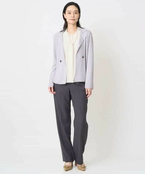 Maison de CINQ / メゾン ドゥ サンク カーディガン・ボレロ | [アンサンブル対応]襟付ニットカーディガン | 詳細14