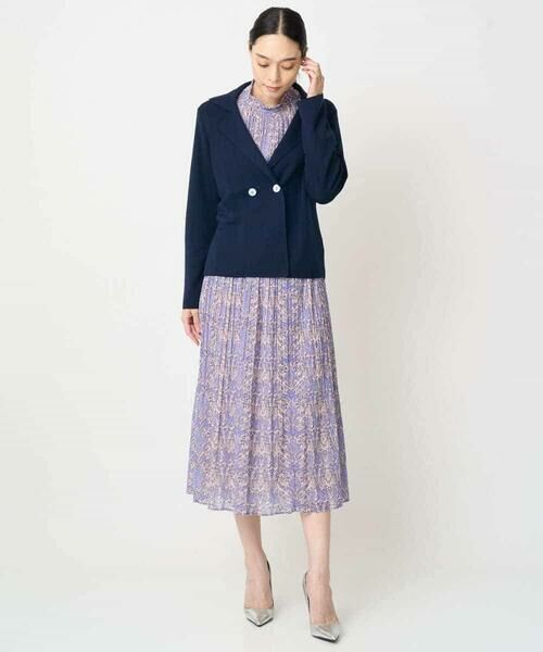 Maison de CINQ / メゾン ドゥ サンク カーディガン・ボレロ | [アンサンブル対応]襟付ニットカーディガン | 詳細2