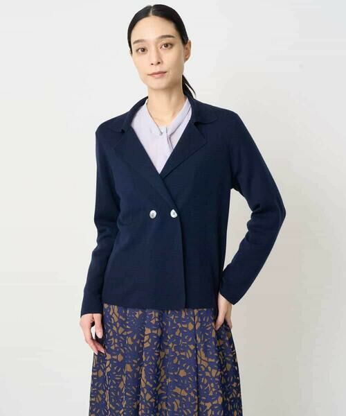 Maison de CINQ / メゾン ドゥ サンク カーディガン・ボレロ | [アンサンブル対応]襟付ニットカーディガン | 詳細27