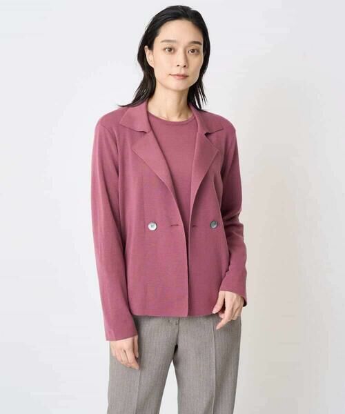 Maison de CINQ / メゾン ドゥ サンク カーディガン・ボレロ | [アンサンブル対応]襟付ニットカーディガン | 詳細29