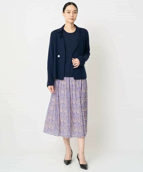 Maison de CINQ / メゾン ドゥ サンク カーディガン・ボレロ | [アンサンブル対応]襟付ニットカーディガン | 詳細3