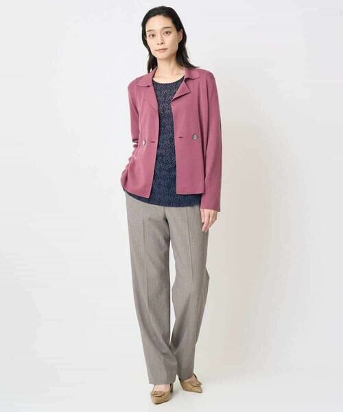 Maison de CINQ / メゾン ドゥ サンク カーディガン・ボレロ | [アンサンブル対応]襟付ニットカーディガン | 詳細5